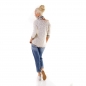 Preview: Lässige Boyfriend-Jeans mit Rissen in blue washed
