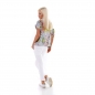 Preview: Weiches Oversize-Shirt im bunten Picasso-Look - stone