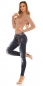Preview: Skinny-Jeans im Used-Look mit Strass-Verzierung - dark blue