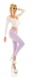 Preview: Modische Damen Jeans mit sexy Push Up Effekt in flieder