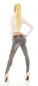 Preview: Sexy Skinny-Jeans im modischen destroyed Look - grey washed