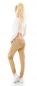 Preview: Boyfriend-Jeans im Cargo-Design mit Pattentaschen in sand