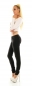 Preview: Sexy Push Up Skinny Jeans  in schwarz