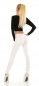 Preview: Skinny Jeans mit sexy Push Up Effekt in weiß