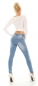 Preview: Push Up  Damen Jeans Hose - blue washed