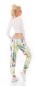 Preview: Baggy-Freizeithose im fröhlich bunten Klecks-Design - multicolor