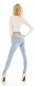 Preview: Sexy High Waist Push Up Jeans in light blue