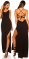 Preview: Sexy Neck-Maxikleid