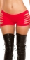 Preview: Sexy GoGo Panties mit Rissen in rot