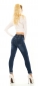 Preview: Lässige Röhren Jeans mit bequemen Gummizug in dark blue