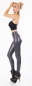 Preview: Modische Thermo-Leggings im sexy Wetlook - graphite