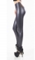 Preview: Modische Thermo-Leggings im sexy Wetlook - graphite
