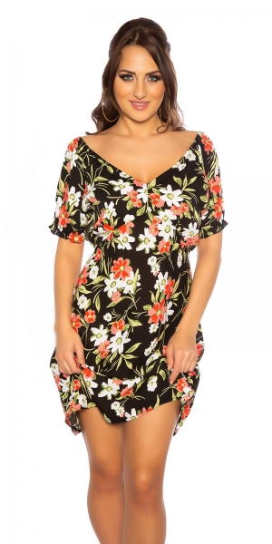 Blümchen Minikleid