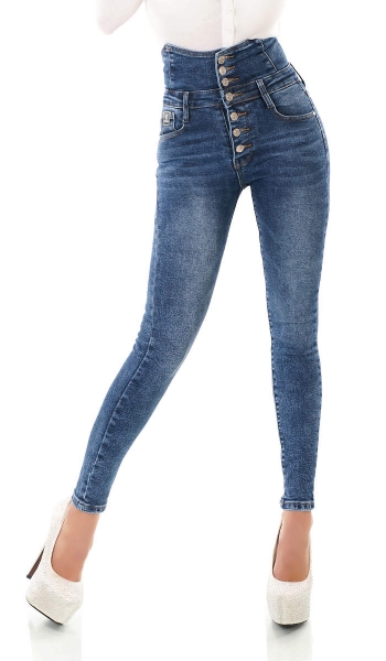 High Waist Jeans Hose