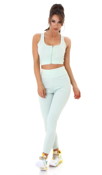 Figurbetontes Fitness-Set