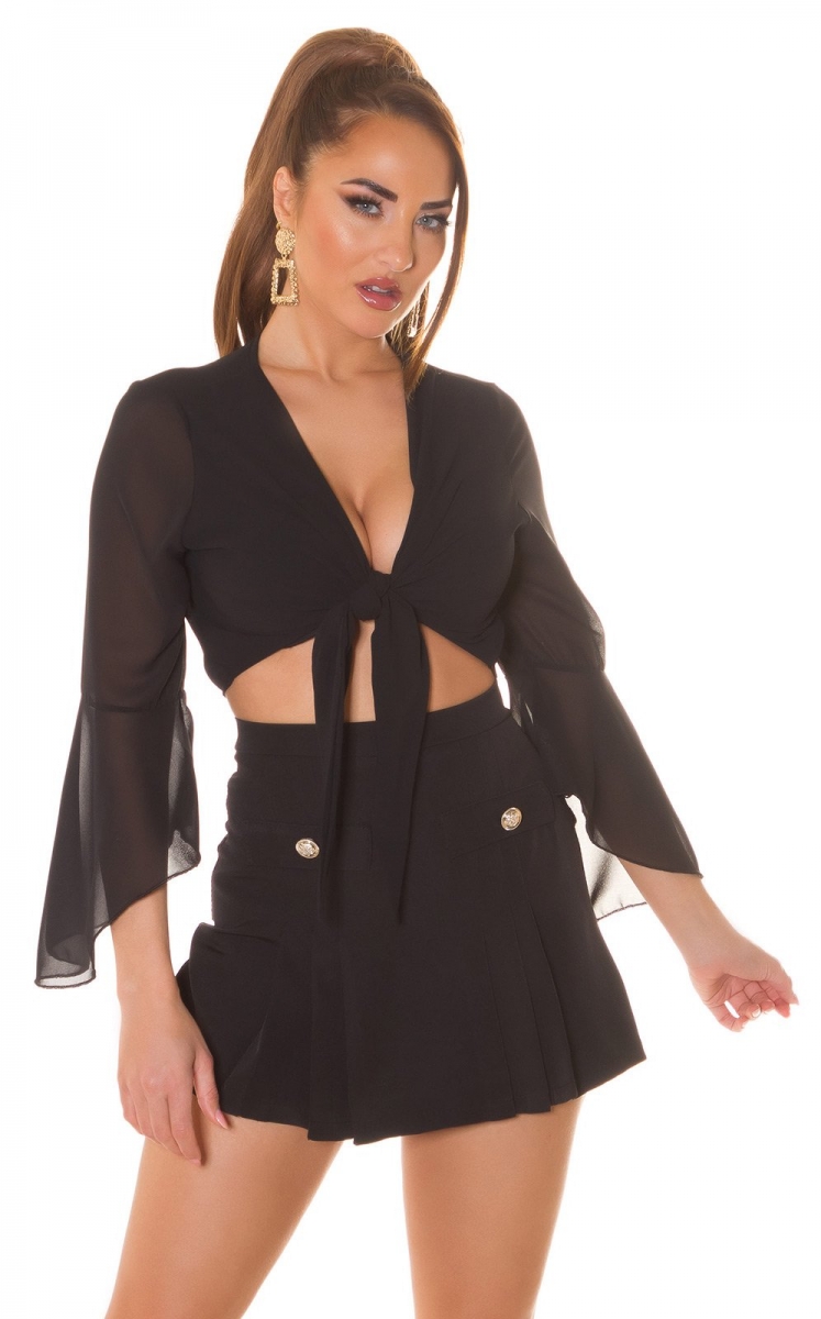 Sexy Chiffon Bluse