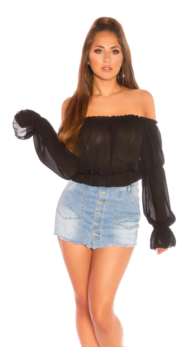Carmen Langarmshirt