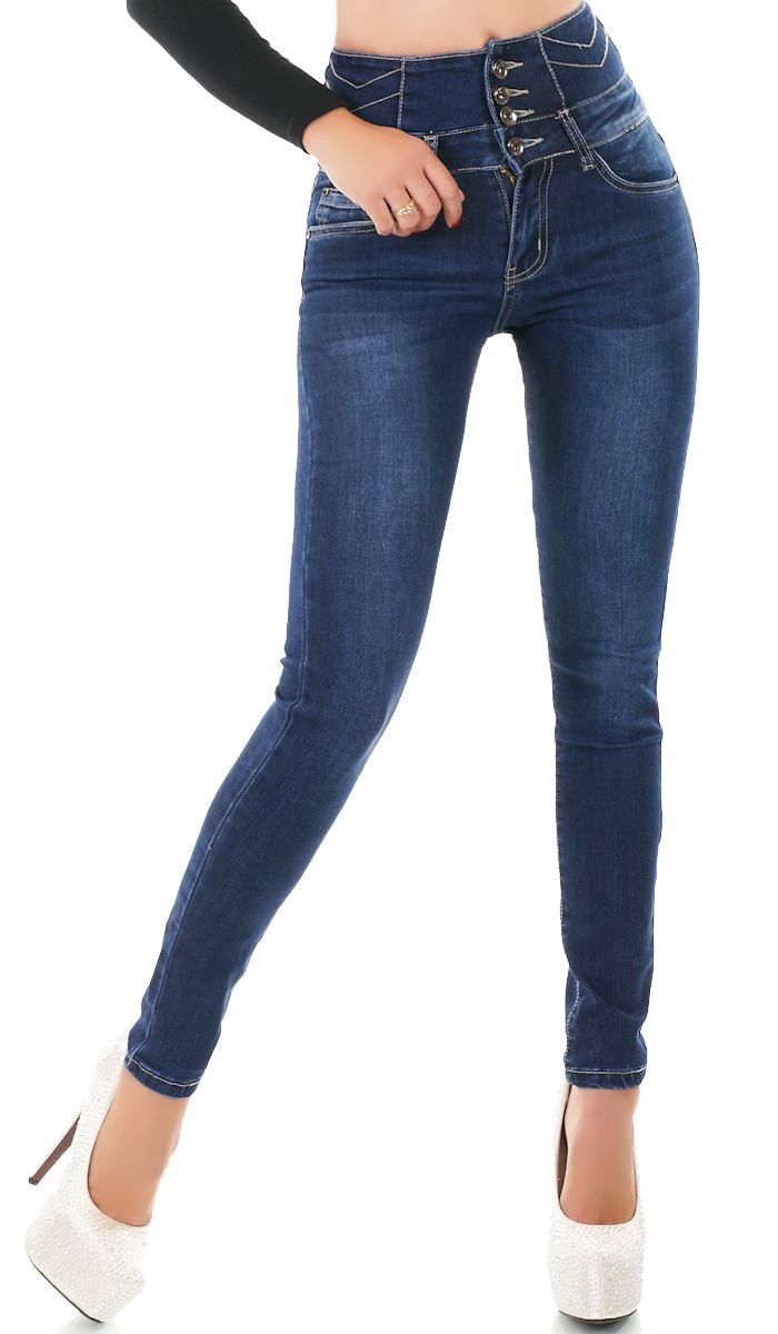 High Waist Jeans Hose