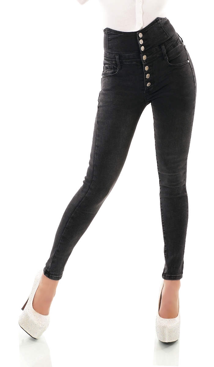 High Waist Jeans Hose