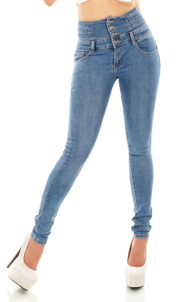 High Waist Jeans Hose