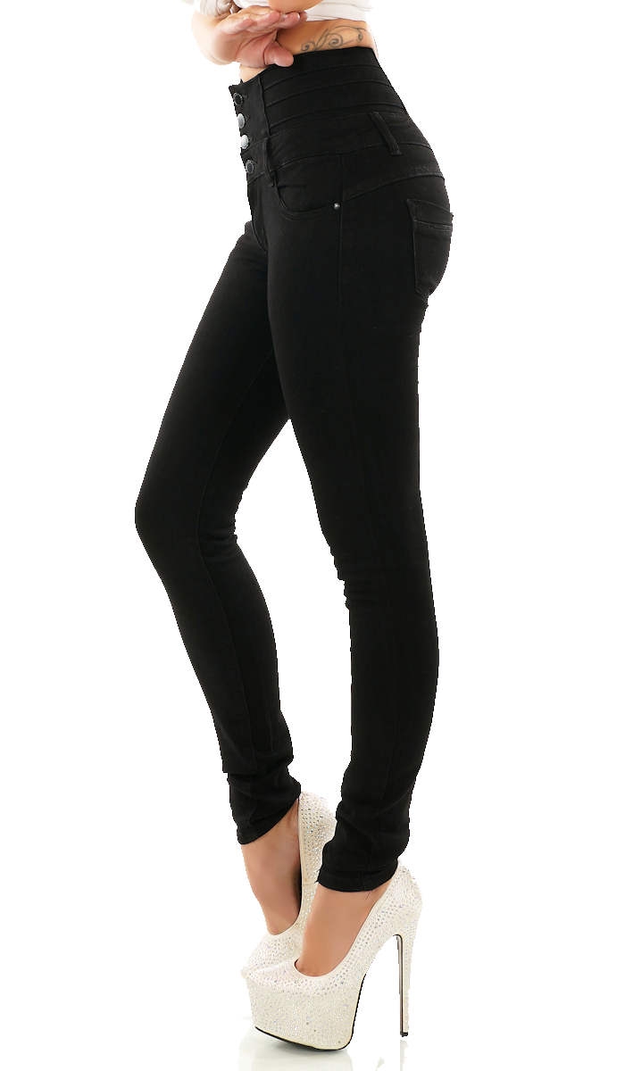 High Waist Jeans Hose