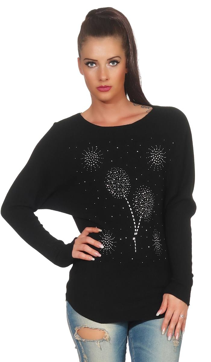 Moderner Feinripp Pullover