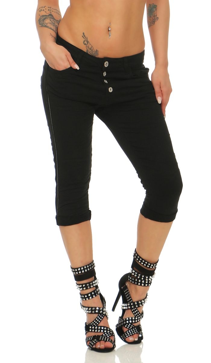 Moderne Capri Jeanshose