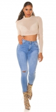 Preview: Sexy Must Have  Used Damen Jeans Hose - blue washed