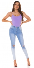Preview: Basic Träger-Top mit Rund-Ausschnitt - flieder