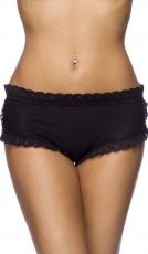 Preview: Aufregender Slip mit reizvoller Rückansicht - schwarz