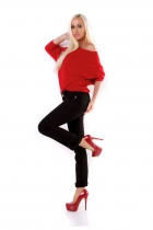 Preview: Basic Röhren-Jeans in schwarz