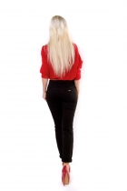 Preview: Basic Röhren-Jeans in schwarz