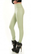 Modische Thermo-Leggings im sexy lightgreen