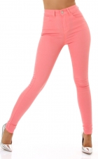 Preview: Basic High Waist Jeans - aprico