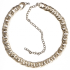 Preview: Kettengürtel in Hammerschlag-Optik - gold